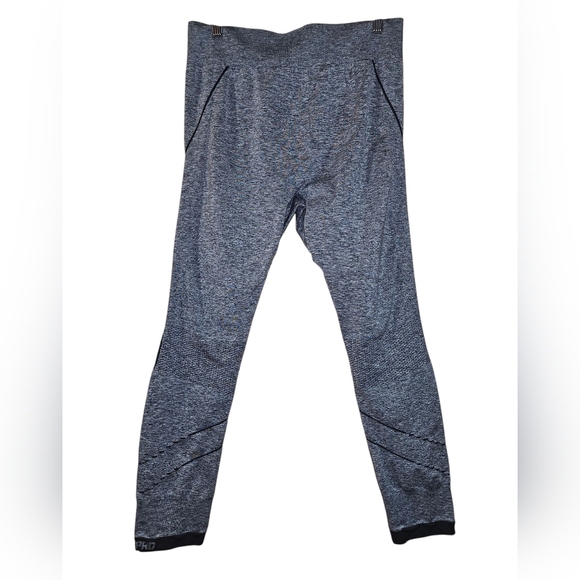 Nike Pro Gray Seamless Training Leggings, Size XL, GUC - Picture 2 of 6